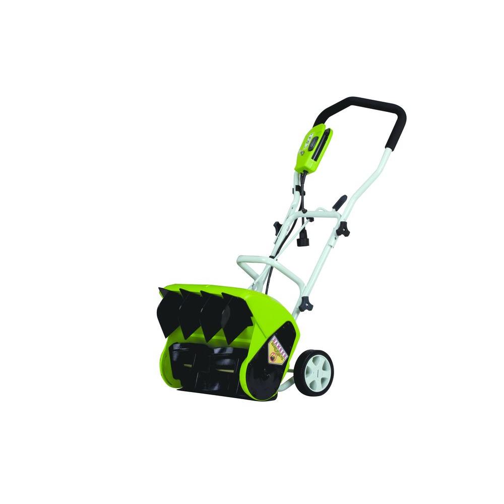Greenworks 14 in. Electric Snow Blower26022 The Home Depot