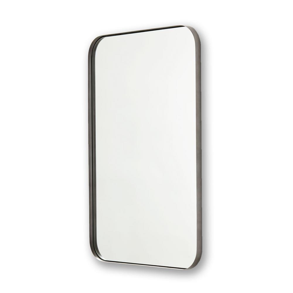 better bevel 20 in. x 30 in. Metal Framed Rounded Rectangle Bathroom