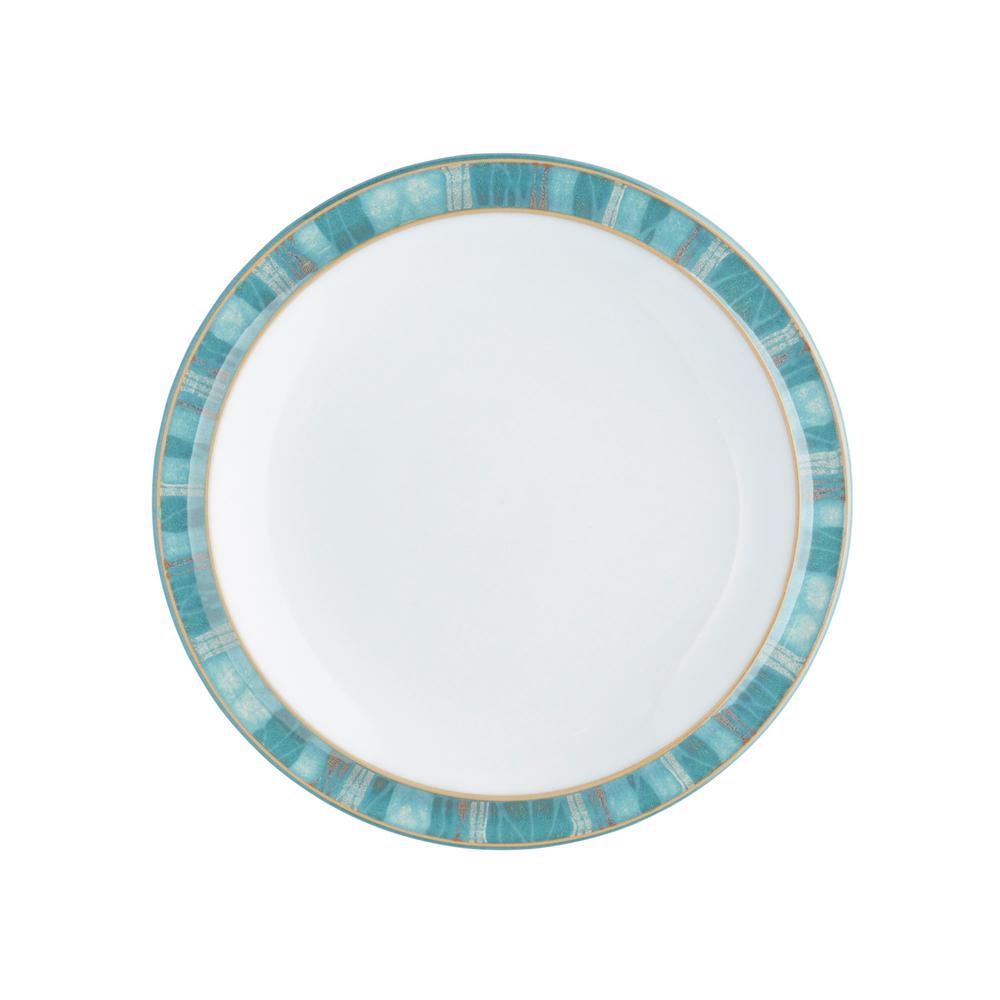 Denby Azure Turquoise Coast Small PlateAZC008 The Home Depot