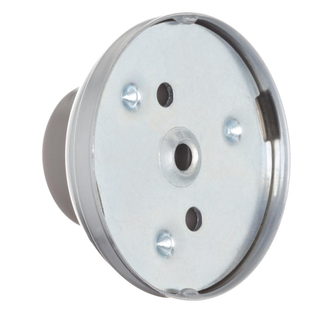 Everbilt Satin Chrome Wall Door Stop