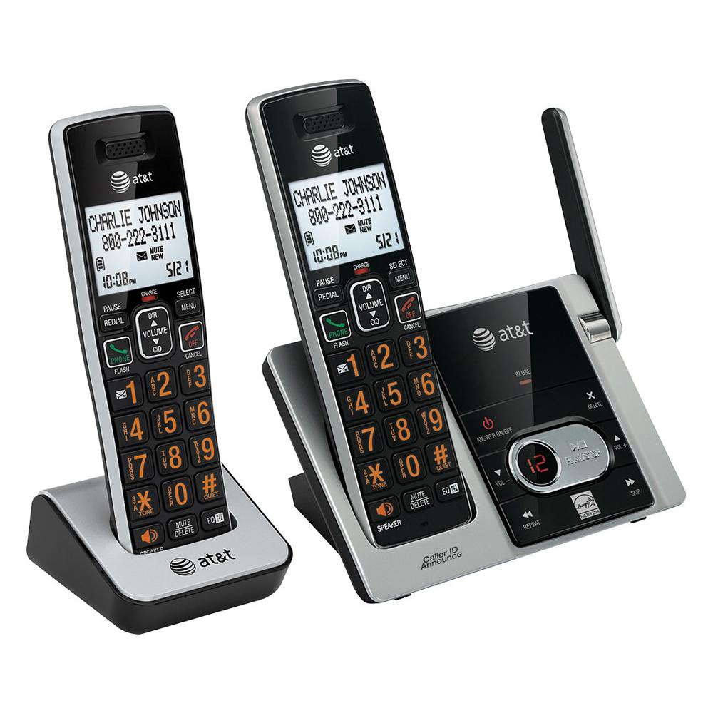 AT&T Trimline Telephone With Memory - Black-TL-210 BK - The Home Depot