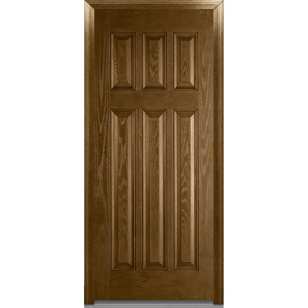 MMI Door 36 in. x 80 in. Severe Weather LeftHand Outswing Craftsman 6