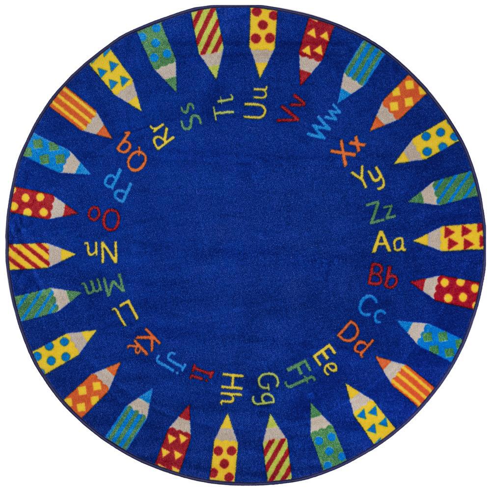 circle kids rug