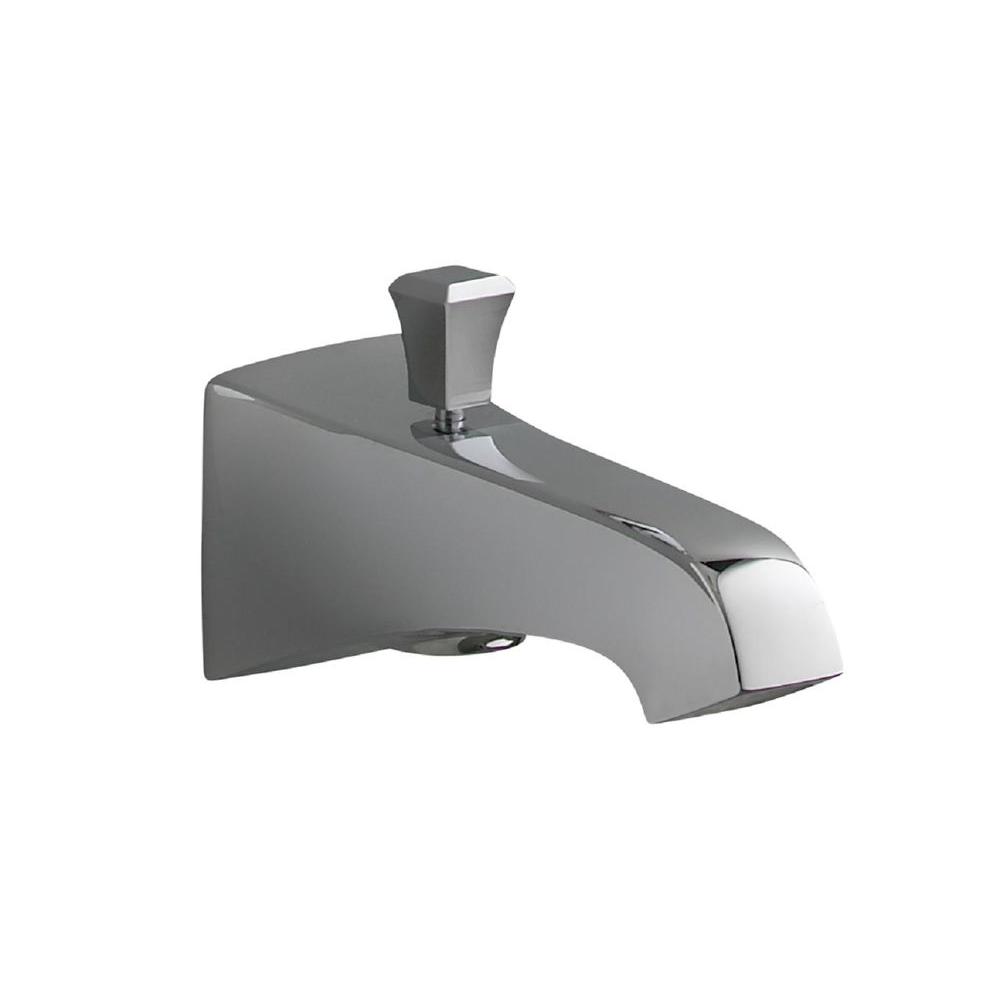 KOHLER Memoirs Wall-Mount Diverter Bath Spout in Polished Chrome