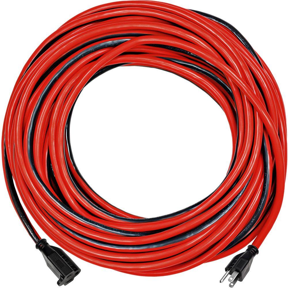 Husky 100 ft. 12/3 SJTW Extension Cord with Standard Plug747123100H31