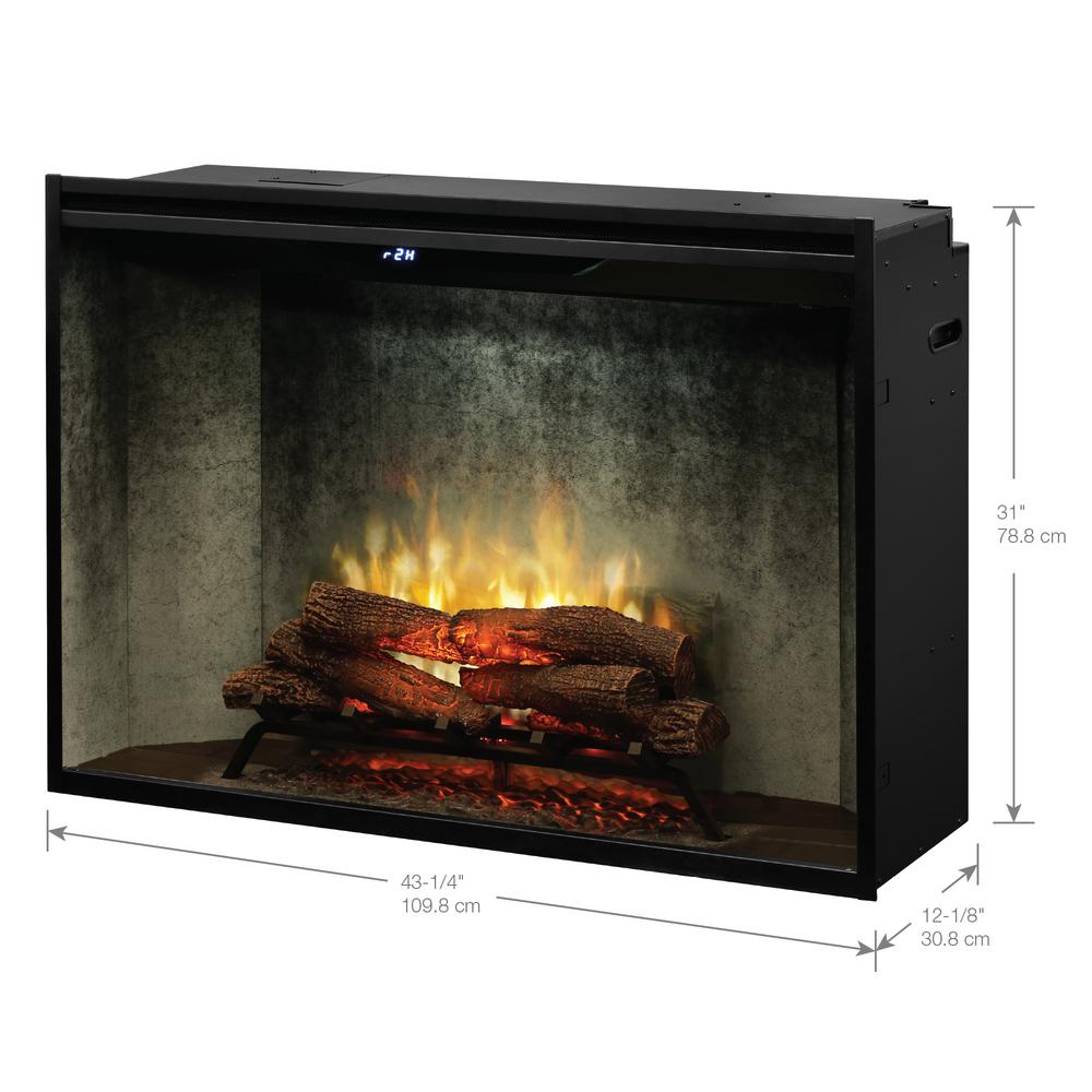Dimplex Revillusion 42 In Built Electric Firebox Insert Weathered Concrete Rbf42wc The Home Depot - Dimplex 25 In Electric Firebox Fireplace Insert Dimplex Revillusion 42 In Built Electric Firebox Insert Weathered Concrete Rbf42wc The Home Depot - Dimplex 25 In Electric Firebox Fireplace Insert