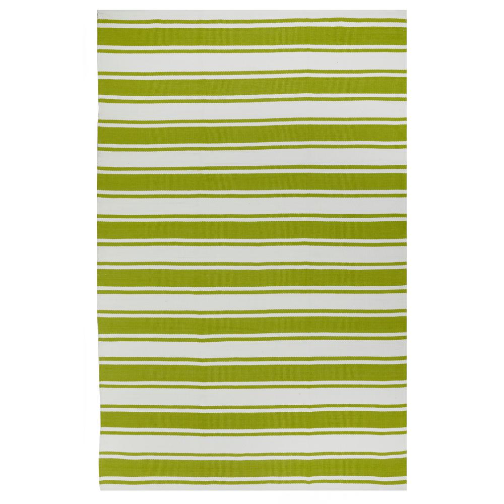 Fab Habitat Lucky Indoor Outdoor Green And White 4 Ft X 6 Pp Fab Habitat Lucky Indoor Outdoor Green