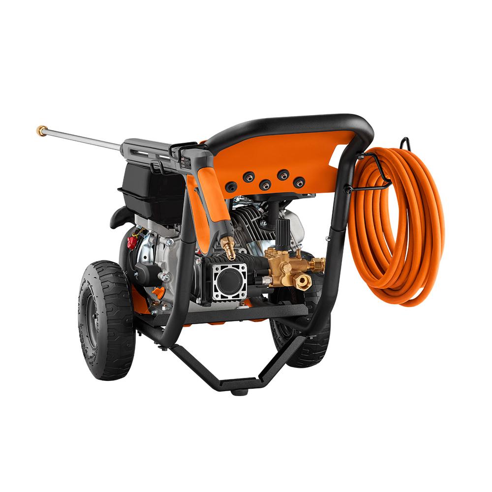Generac Gas Pressure Washer 3600 PSI 2.6 GPM 212cc Professional Triplex