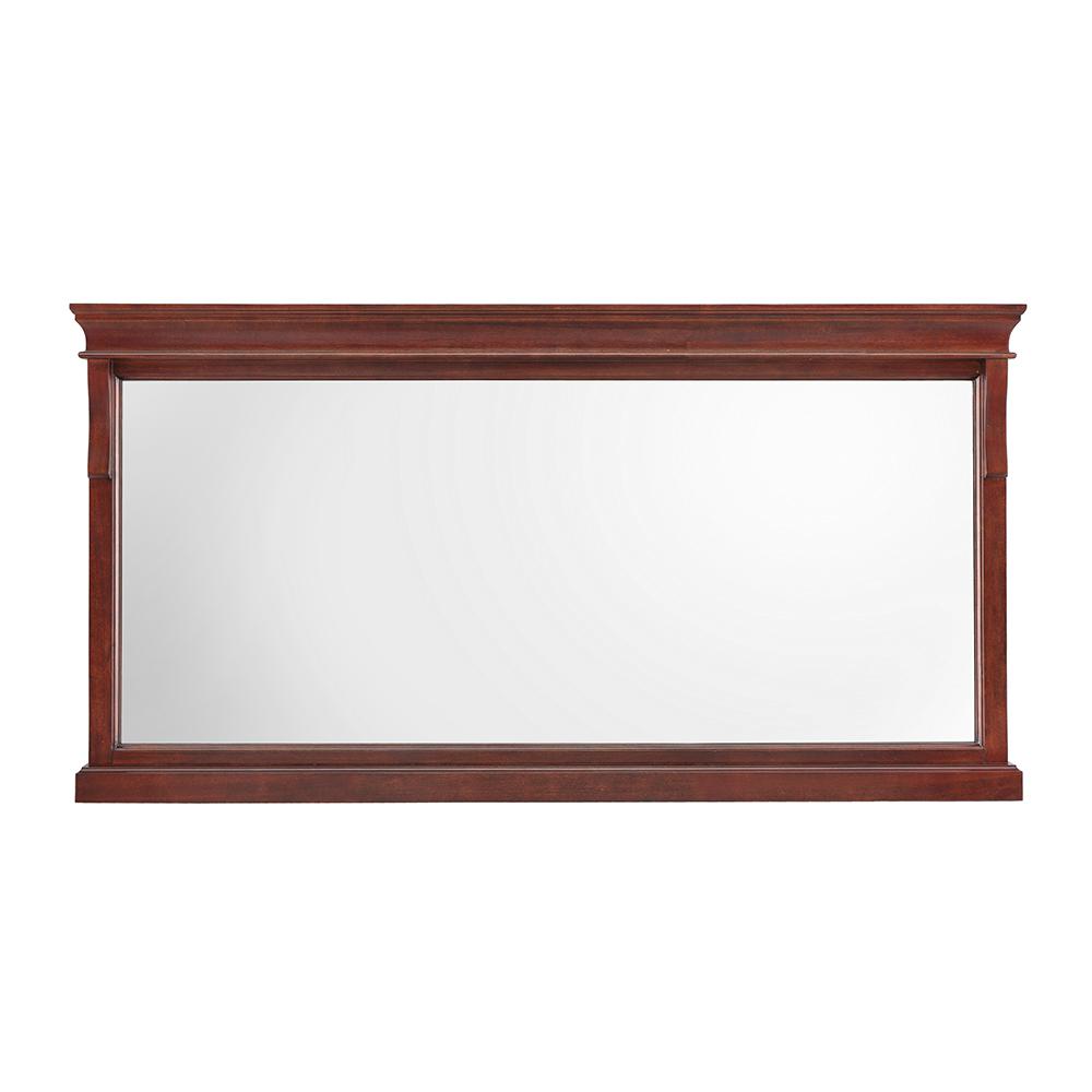 Green Bathroom Mirrors Bath The Home Depot H Framed Wall Mirror