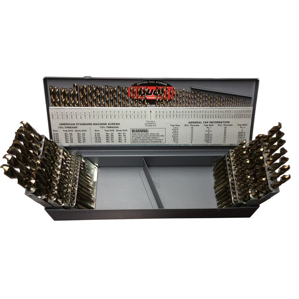 Cobalt Drill Bit Set >> Drill America M42 Cobalt Jobber Drill Bit Set 115 Pieces Cobalt Drill Bit Set >> Drill America M42 Cobalt Jobber Drill Bit Set 115 Pieces
