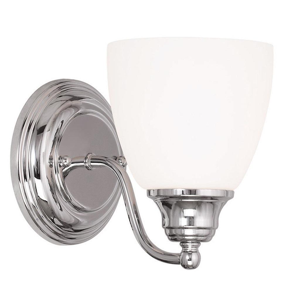 Livex Lighting Somerville 1Light Chrome Wall Sconce1367105 The