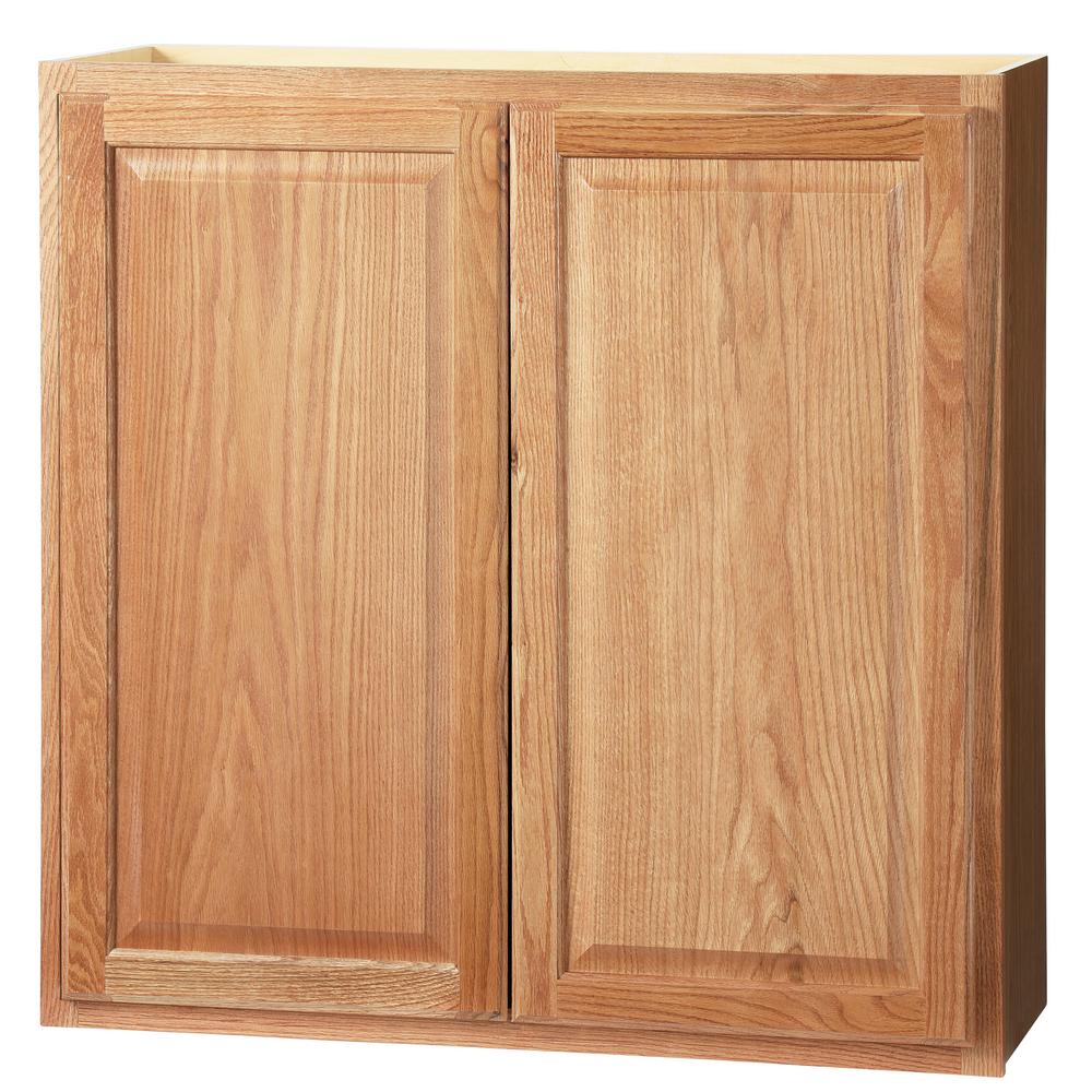 Hampton Bay Hampton Assembled 36x36x12 in. Wall Kitchen Cabinet in ...