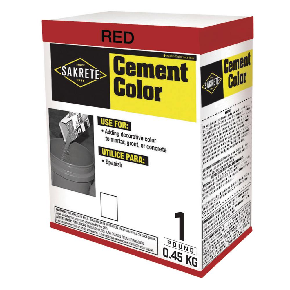 5 lbs 10 ounces Sky Blue Cement Pigment ~ each bag Does 94 lb bag of Cement