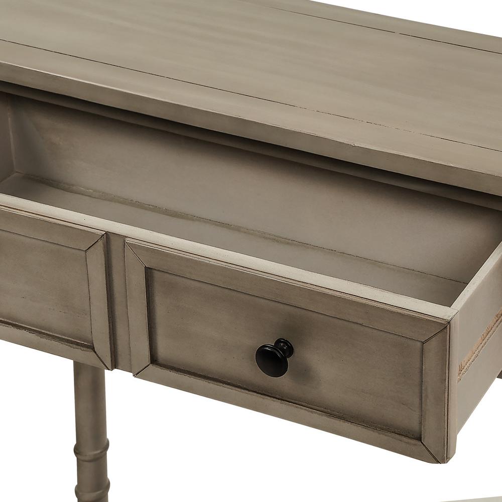 Boyel Living Farmhouse Grey Console Table Sofa Table Easy Assembly