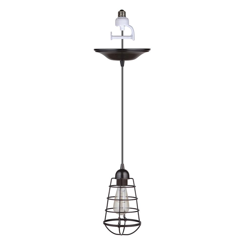 Worth Home Products Instant Pendant 1 Light Recessed Instant Pendant 1 Light Recessed