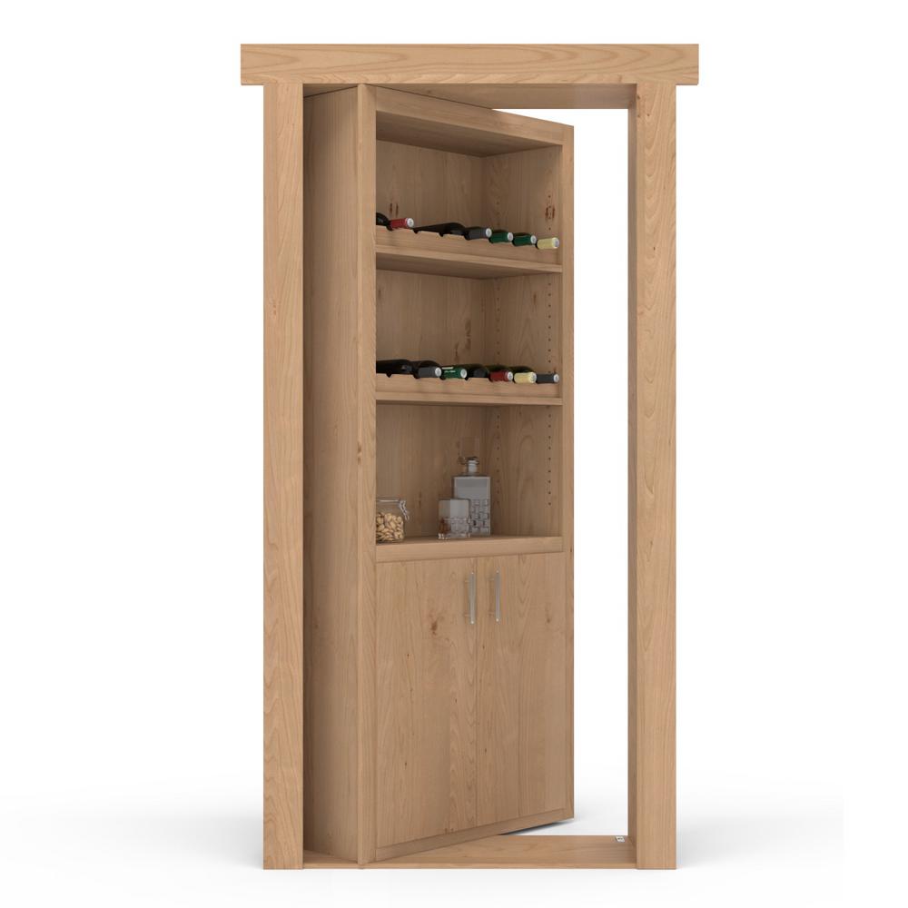 The Murphy Door 36 In X 80 In Flush Mount Assembled Alder