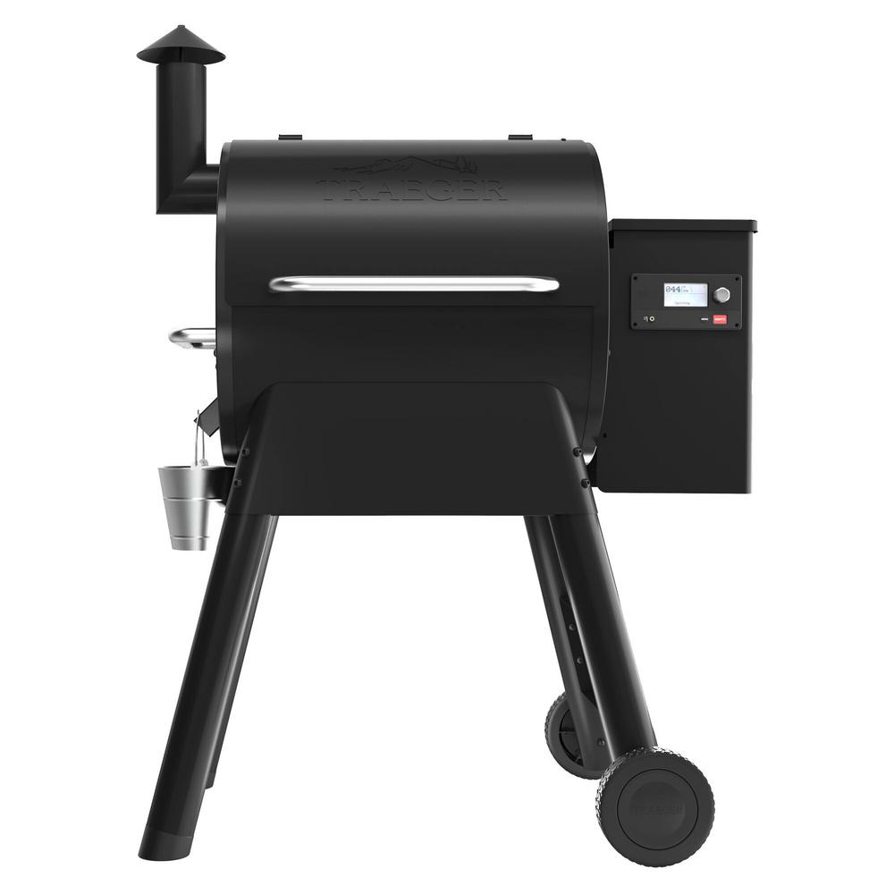 Pro 575 Smart Wood Pellet Grill and Smoker in Black with Wifi Technology