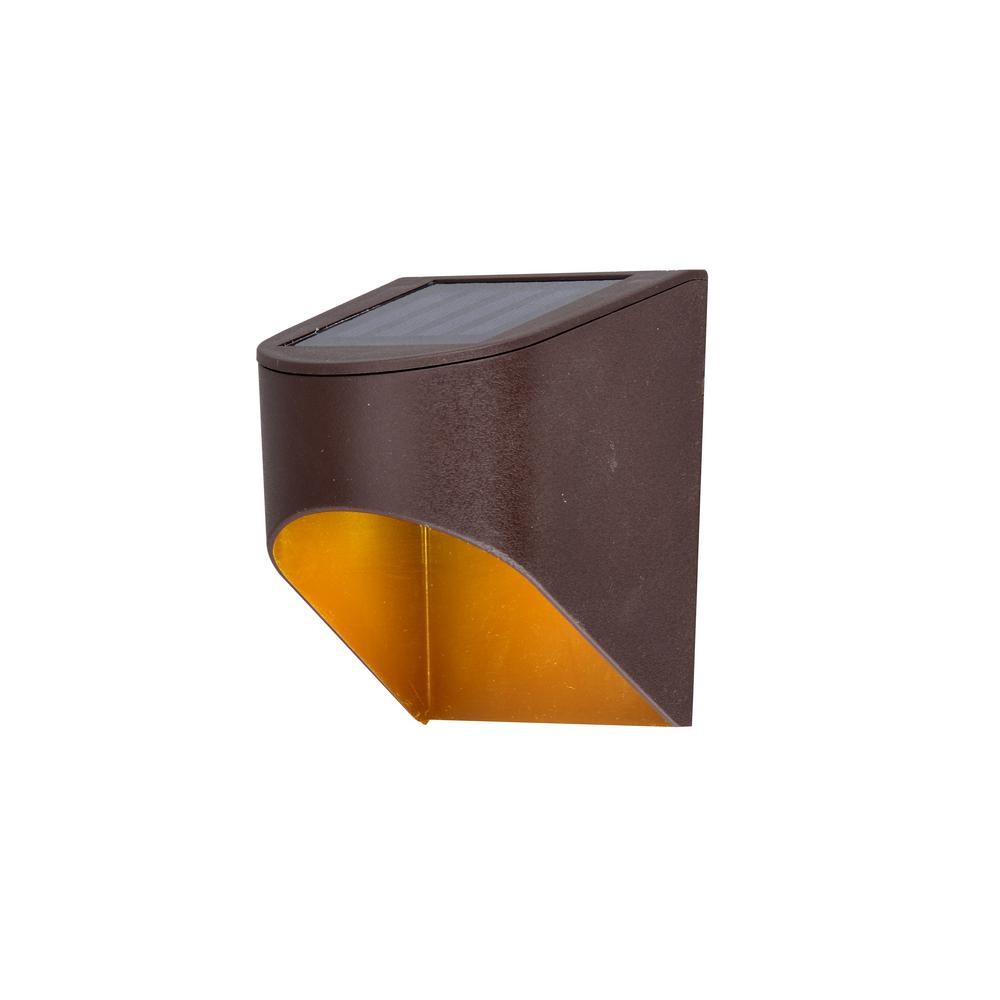 Plastic Bronze Stair Lights Deck Lighting The Home Depot Plastic Bronze Stair Lights Deck