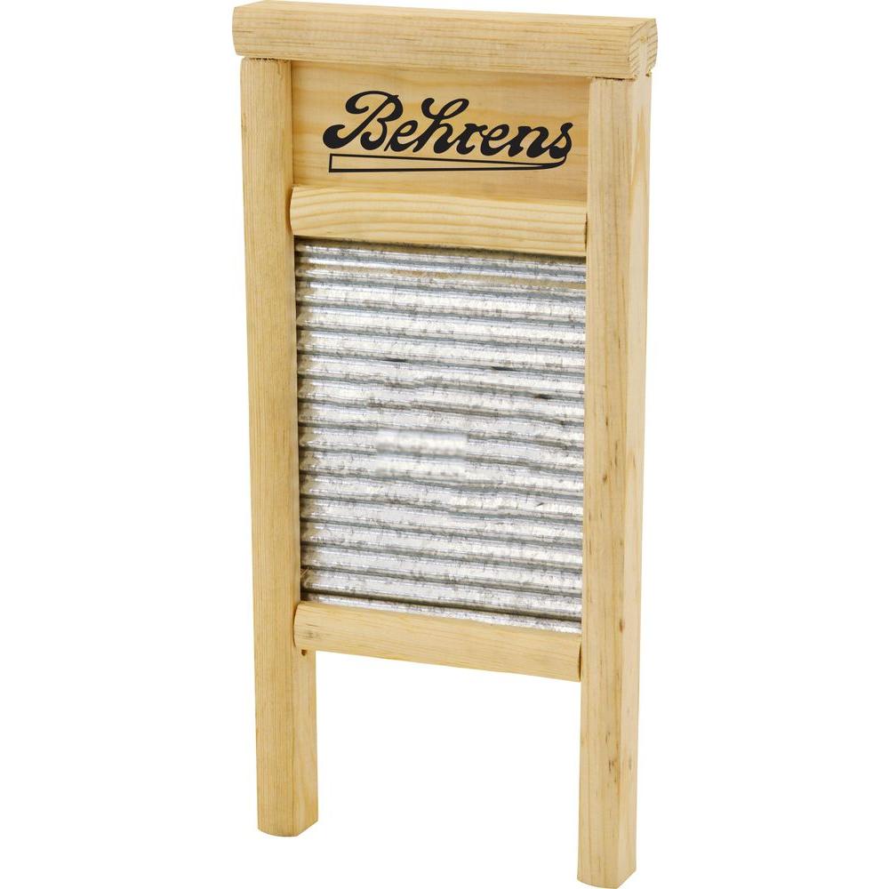 145 In L X 725 In W Galvanized Washboard Bwbg7x The Home Depot