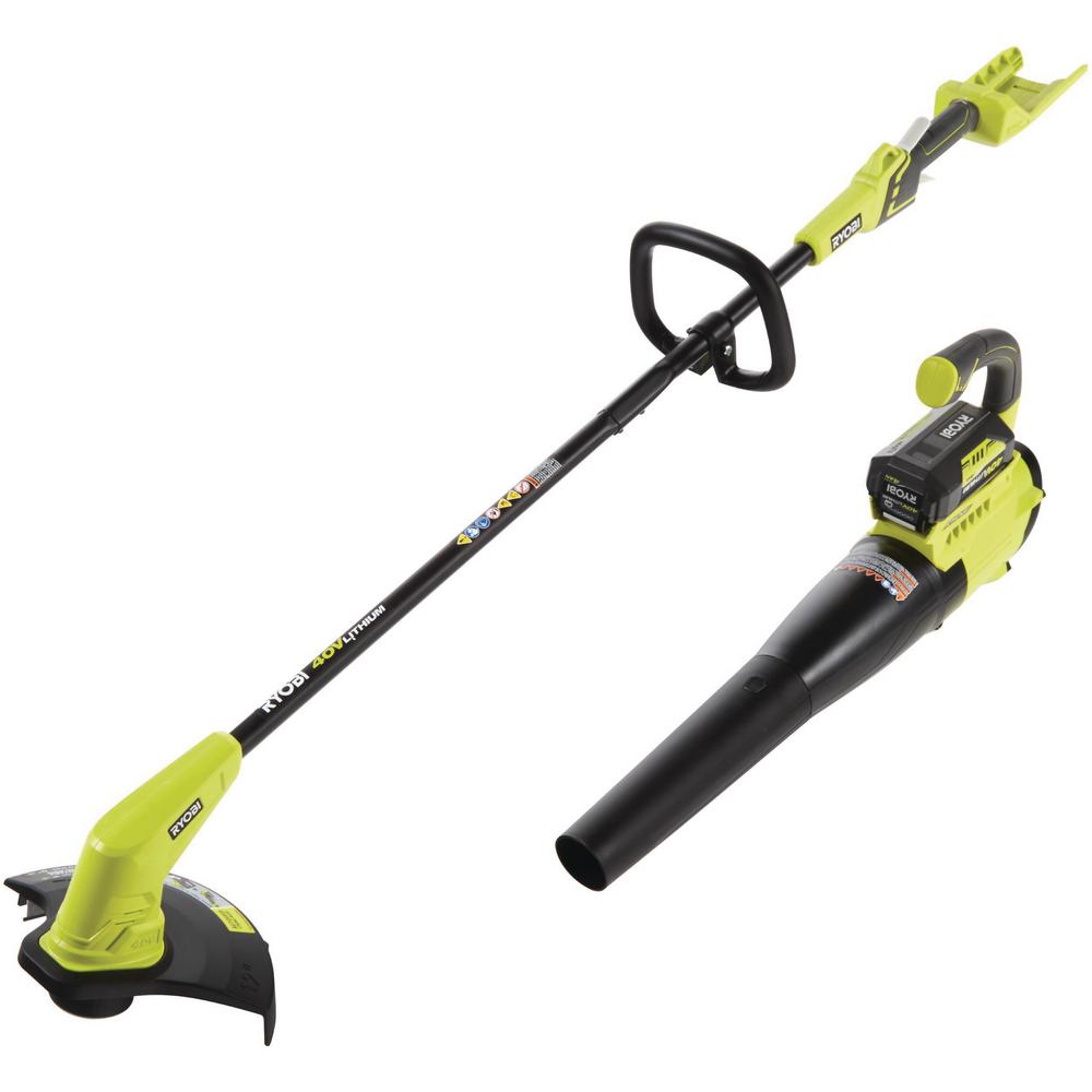 home depot ryobi 40v trimmer