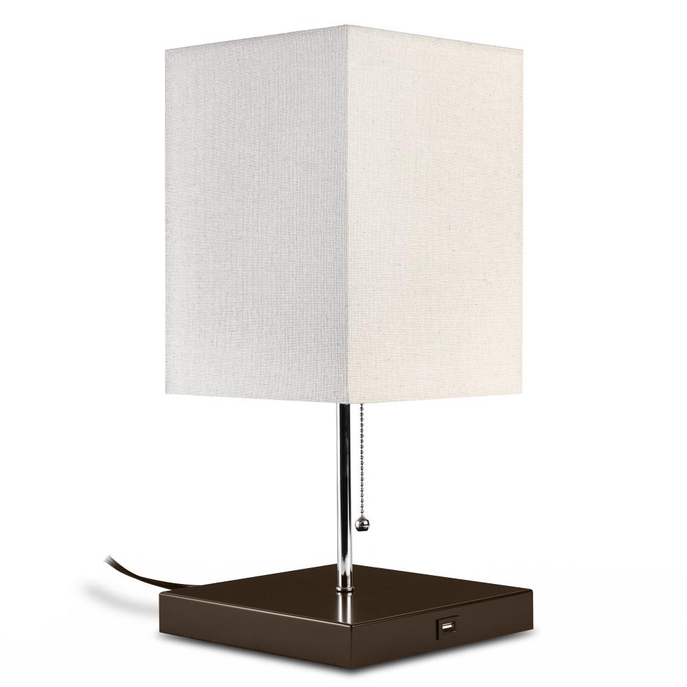 bedside lamp with charger