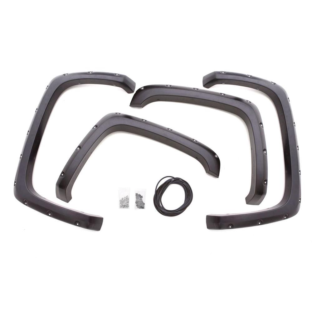 Lund Elite Series 2007 to 2013 Toyota Tundra Black Rivet Style Textured Front... by Lund