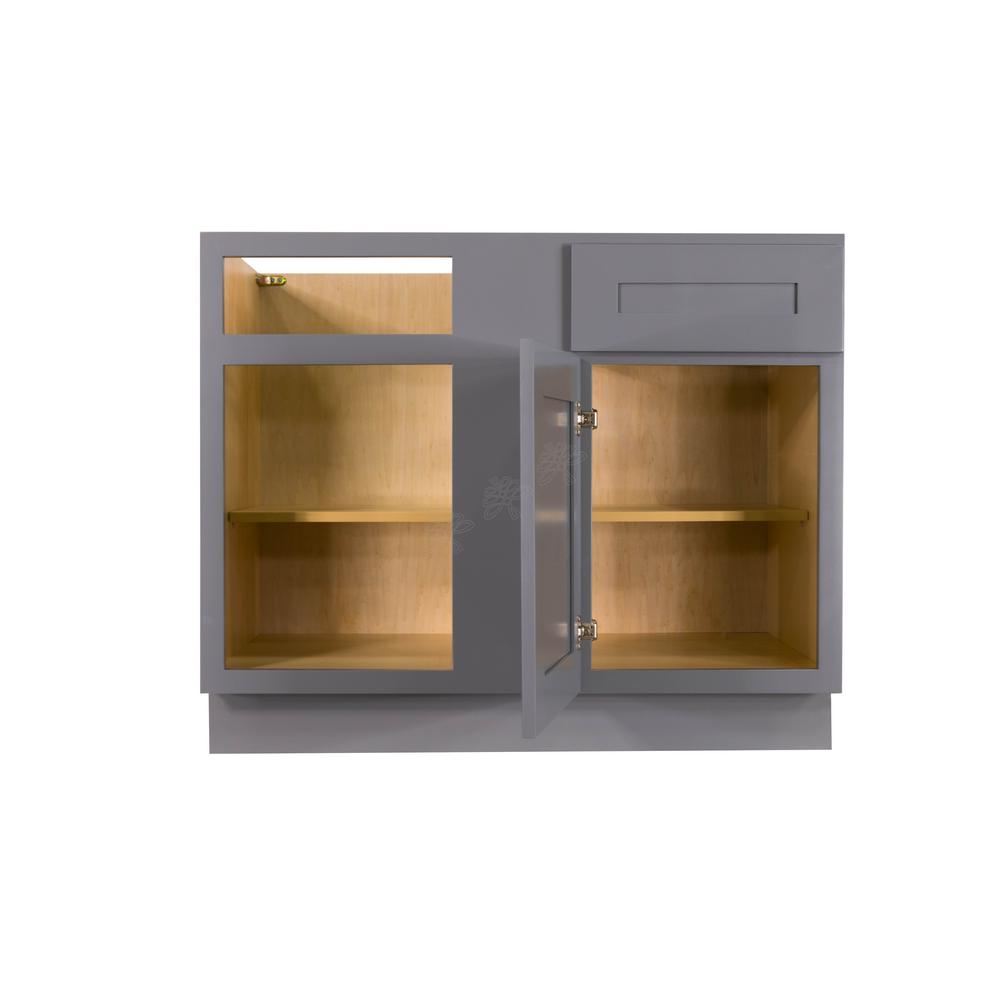 Lifeart Cabinetry Shaker Assembled 42x34 5x24 In Base Blind