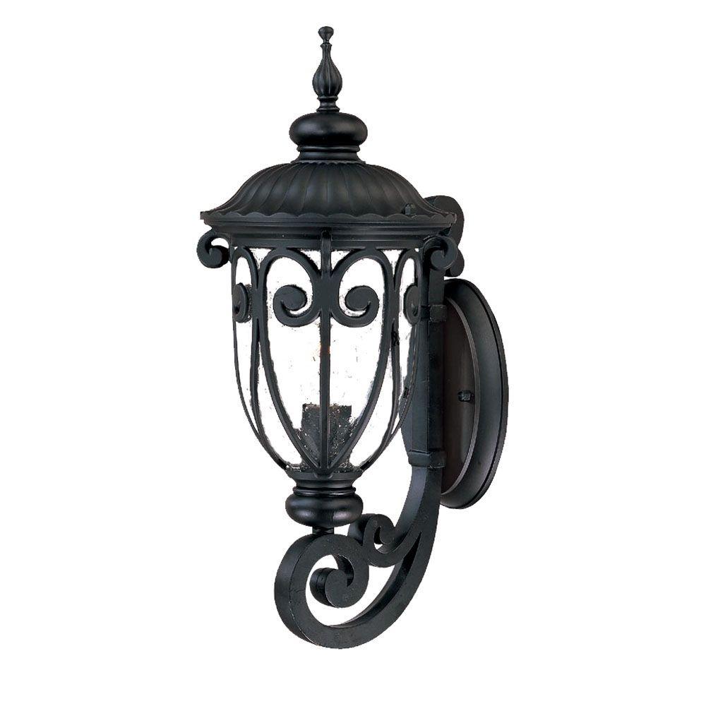 Acclaim Lighting Naples Collection 1 Light Matte Black Outdoor Wall Lantern Sconce 2101bk The 4311