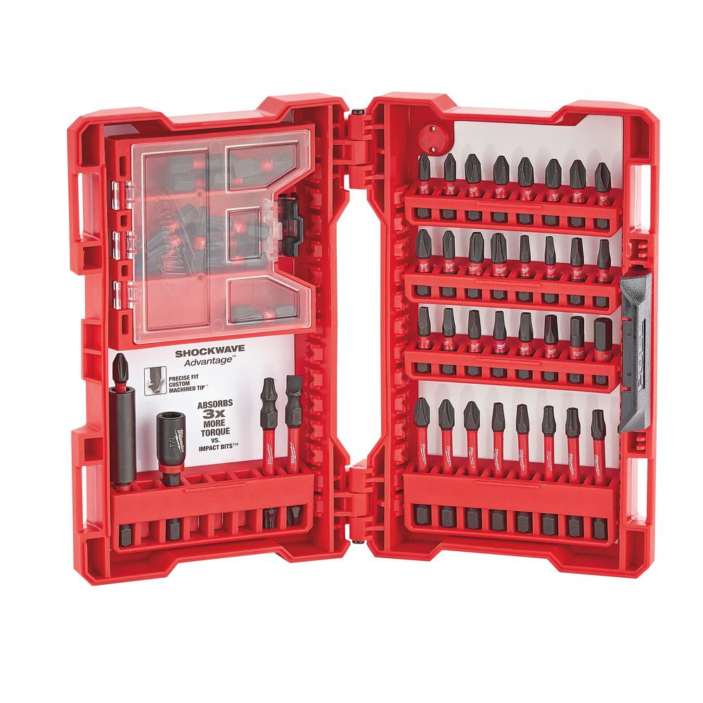 Milwaukee SHOCKWAVE IMPACT DUTY Driver Bit Set (56Piece)48324073