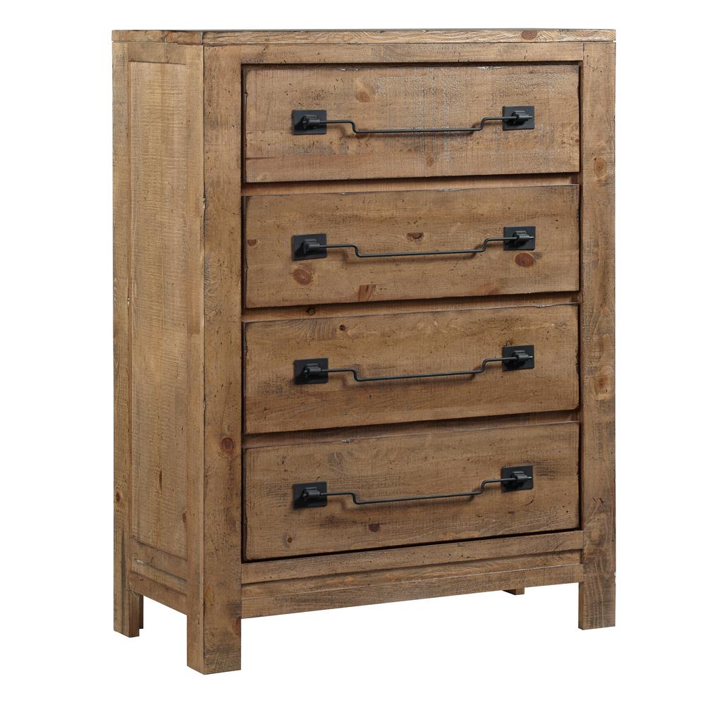 Progressive Furniture Windsor 4Drawer Caramel ChestB66714 The Home