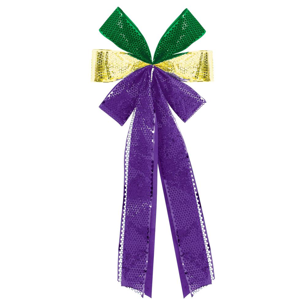 Amscan 28 In Mardi Gras Plastic Jester 3d Decoration 2 Pack
