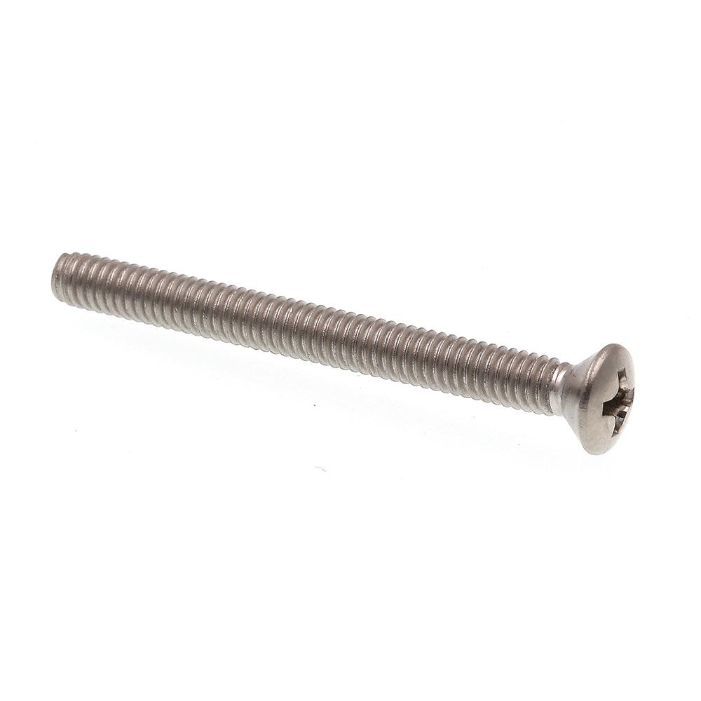 8 32 X 1 3 4 In Grade 18 8 Stainless Steel Phillips Drive Oval Head 8-32-x-1-3-4-in-grade-18-8-stainless-steel-phillips-drive-oval-head