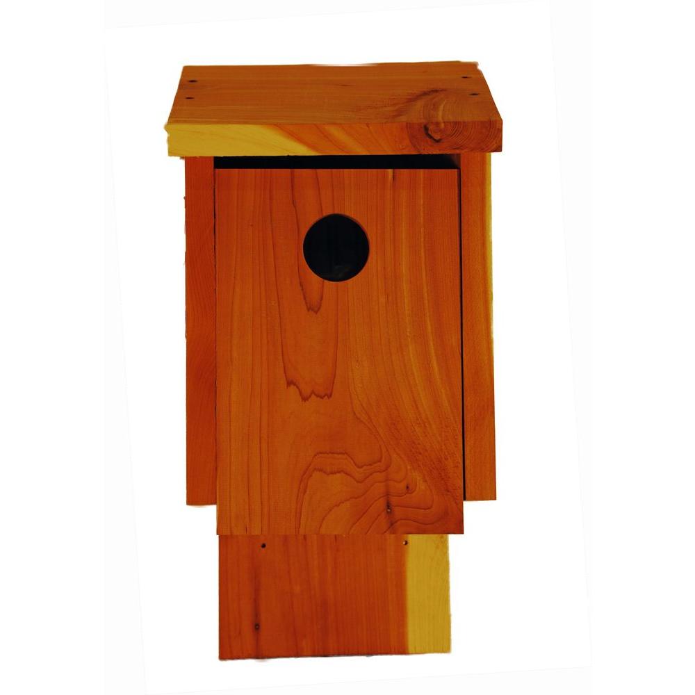 Home Bazaar Novelty Cottage Birdhouse (Red)HB6102PHRS The Home Depot