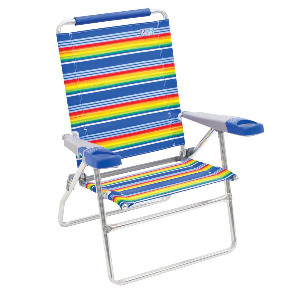 Armchair Multi Colored Lawn Chairs Patio Chairs The Home Depot
