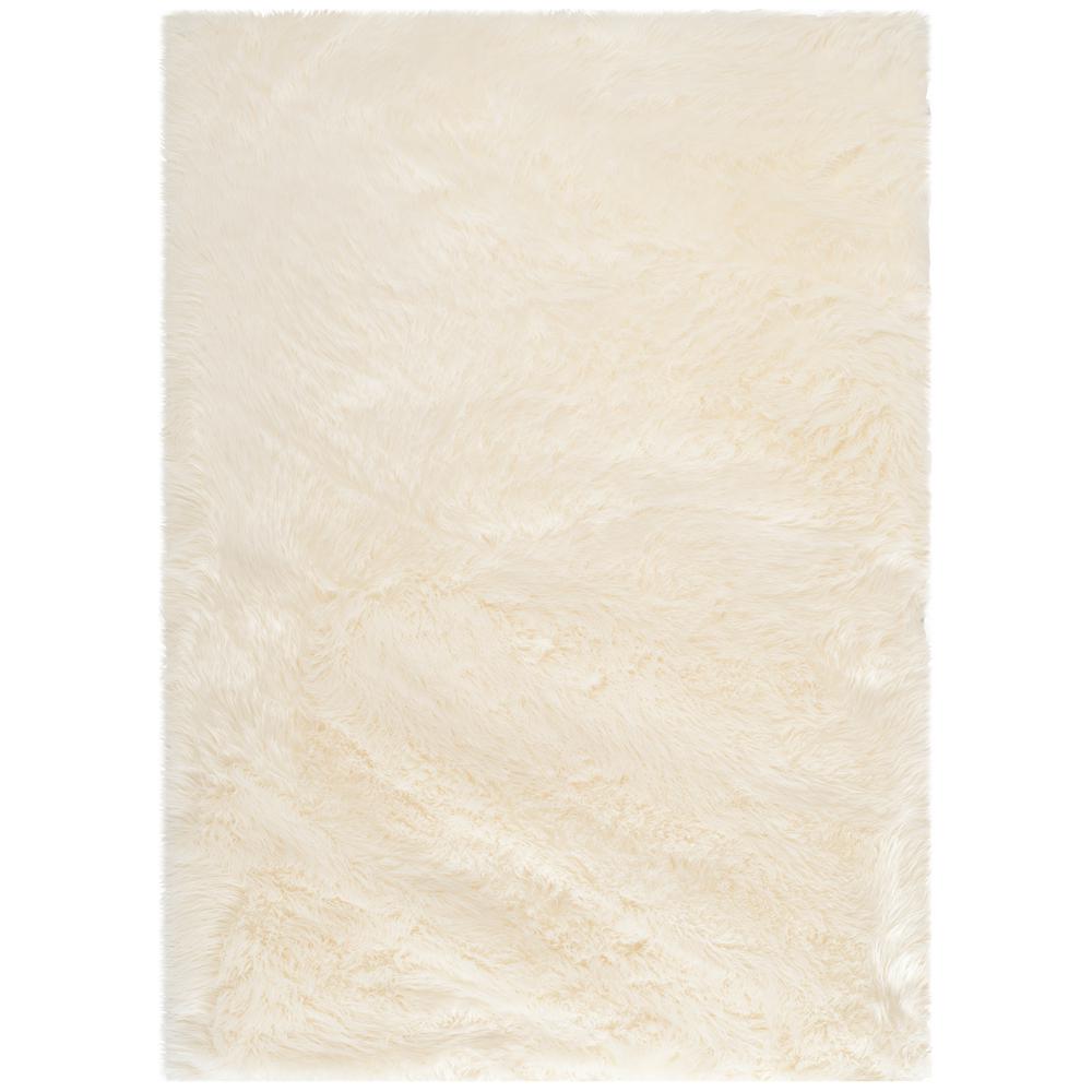 Safavieh Faux Sheep Skin Ivory 8 Ft X 10 Area Rug