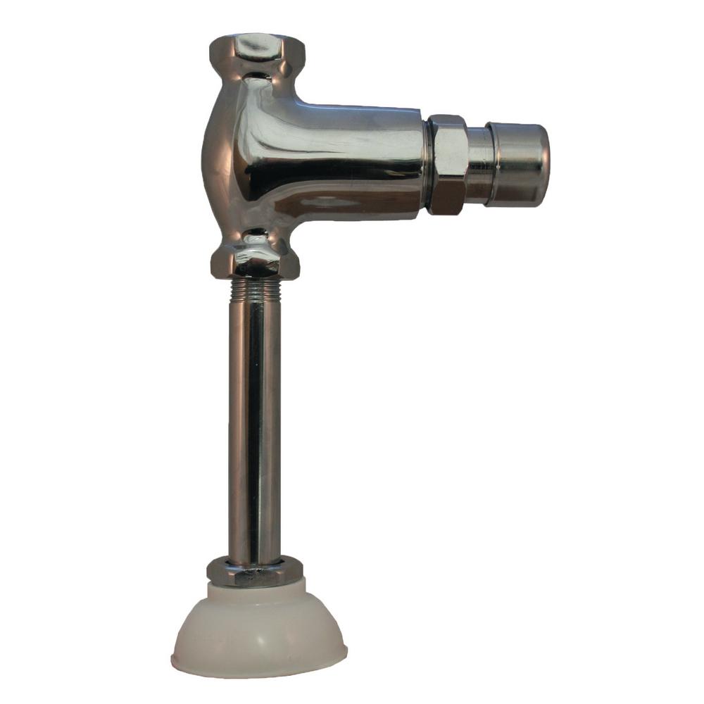 Prier Products 1/2 in. x 3/8 in. Cast Metal Push Button Urinal Flush
