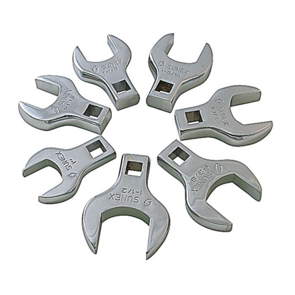 Sunex Crowfoot Wrench Set Sun9720 The Home Depot