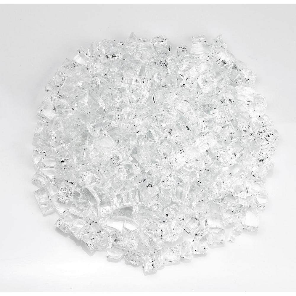 American Fire Glass 1 2 In Starfire Fire Glass 10 Lbs Bag Aff