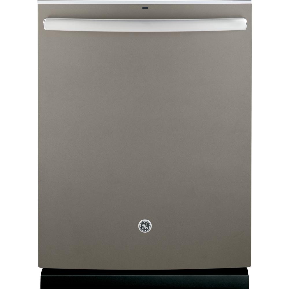 GE Adora Top Control Dishwasher in Slate with Stainless Steel Tub and