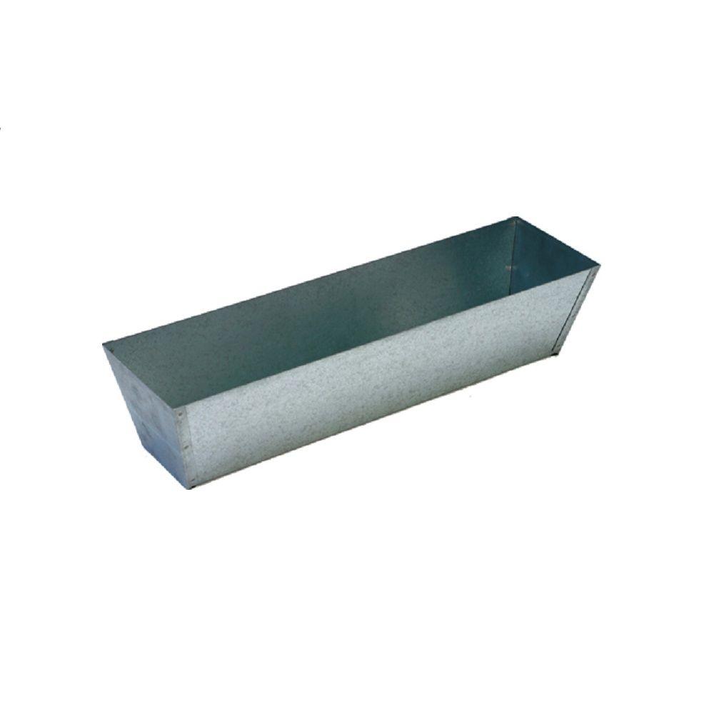 Warner 14 in Galvanized Mud Pan 28847 The Home Depot