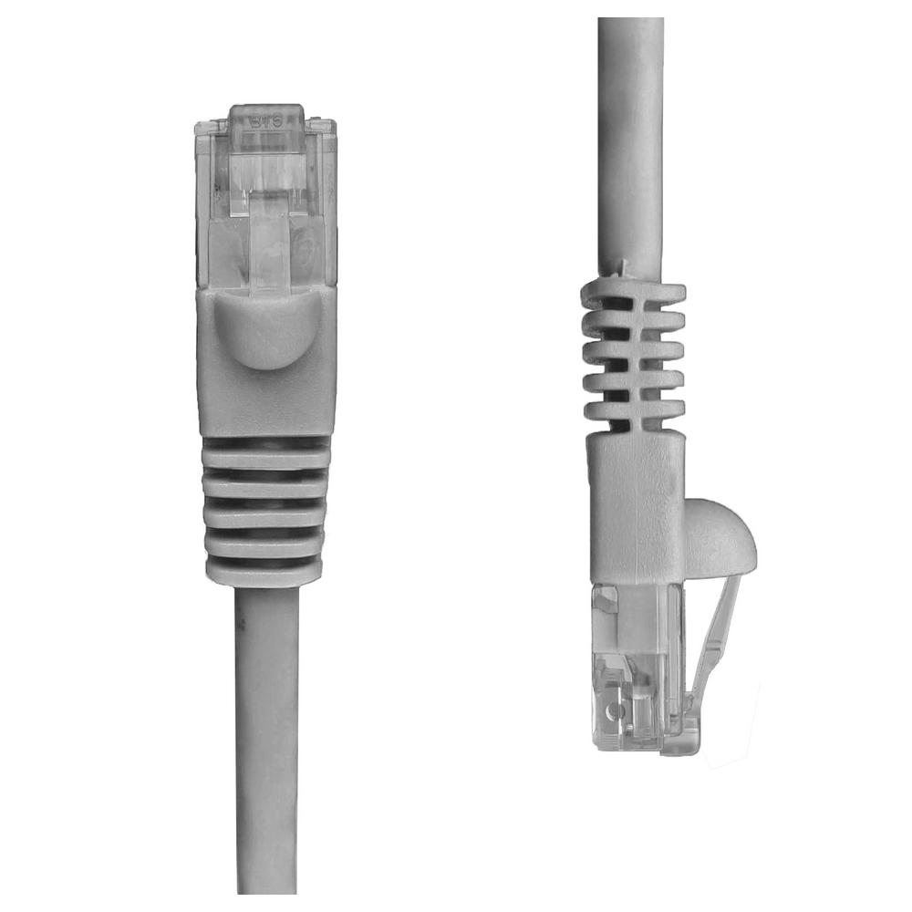 NTW 1 ft. Cat5e Snagless Unshielded UTP Network Patch Cable, Gray345U5E001GY  The Home Depot