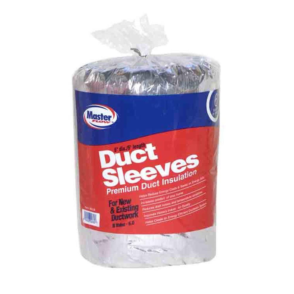 6 in. Dia R-6 Ductwork Insulation Sleeve-INSLV6 - The Home Depot