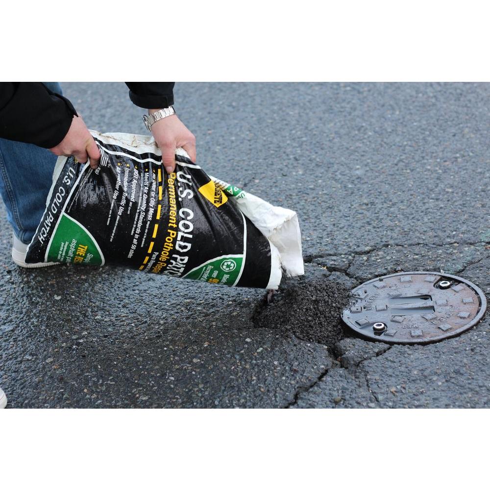 Sakrete 50 Lb U S Cold Patch Pothole Repair 60450007 The Home Depot
