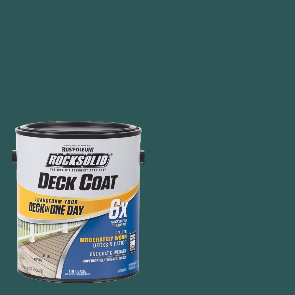 Low Price Rust Oleum Rocksolid 1 Gal Tile Green Exterior 6x Deck Coat
