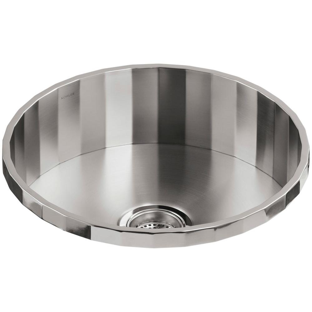 Kohler Brinx Drop In Stainless Steel 19 In Single Bowl Bar Sink