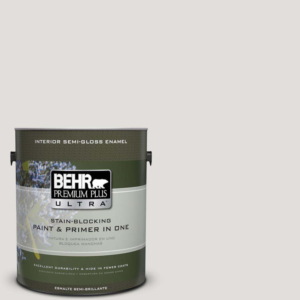 BEHR Premium Plus Ultra 1 gal. MQ323 Statuesque SemiGloss Enamel