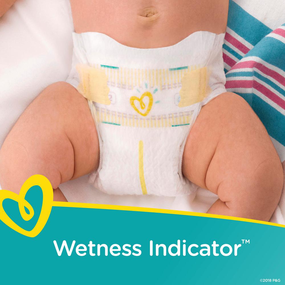 diapers with wetness indicator