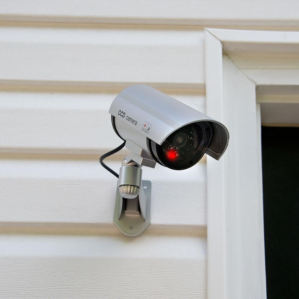 fake security cameras home depot