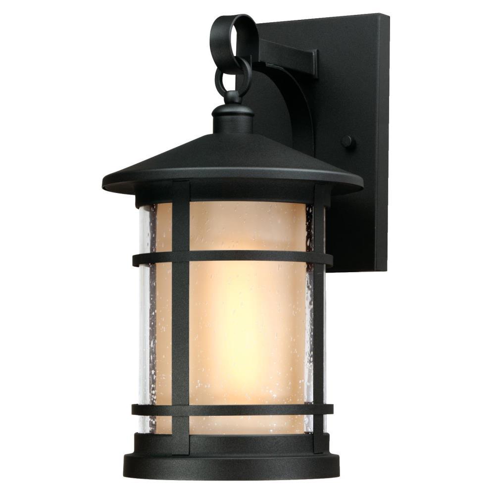 Westinghouse Albright Textured Black 1Light Outdoor Medium Wall Mount