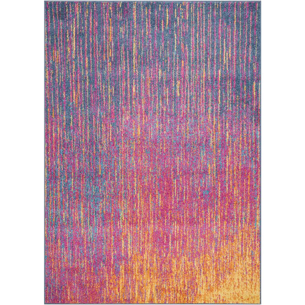 Nourison Passion Multicolor 5 ft. x 7 ft. Area Rug388445 The Home Depot